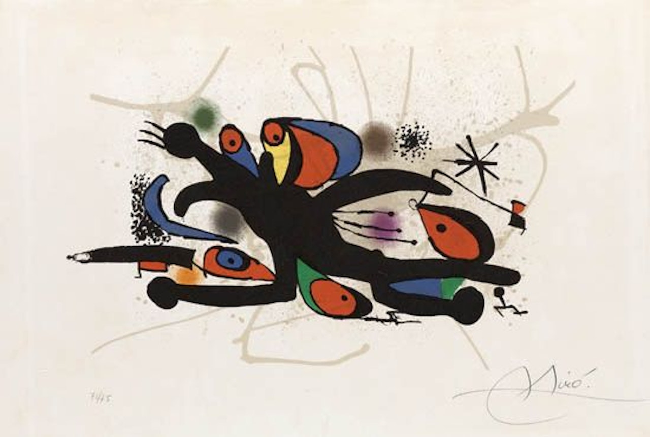 Joan Miró by Leymarie and Dupin by Joan Miró