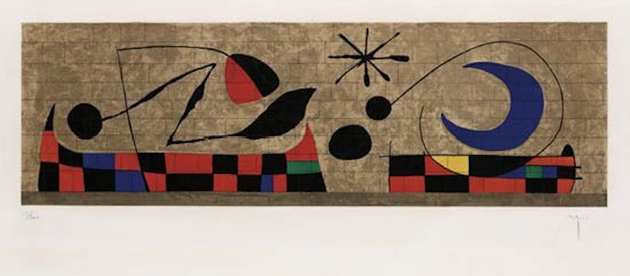 Mur de la Lune by Joan Miró
