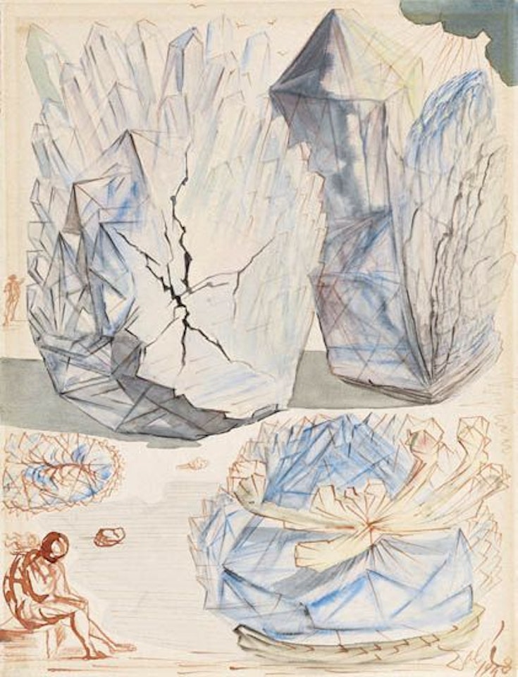 Contemplation by Salvador Dali
