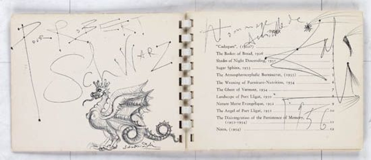 Dragon by Salvador Dali
