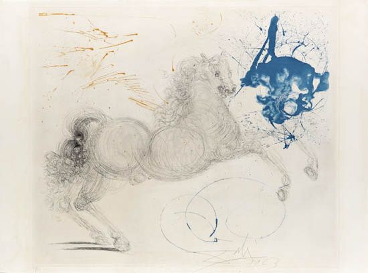 Pegasus by Salvador Dali