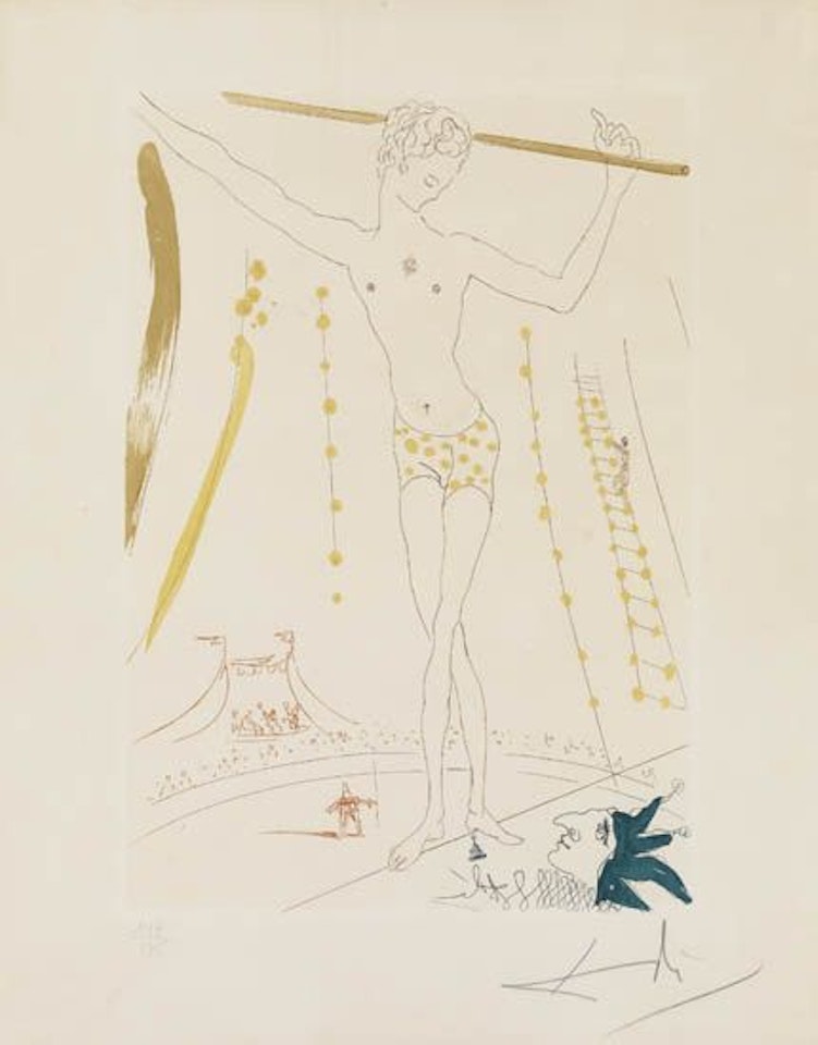 Le Cirque: Equilibriste by Salvador Dali