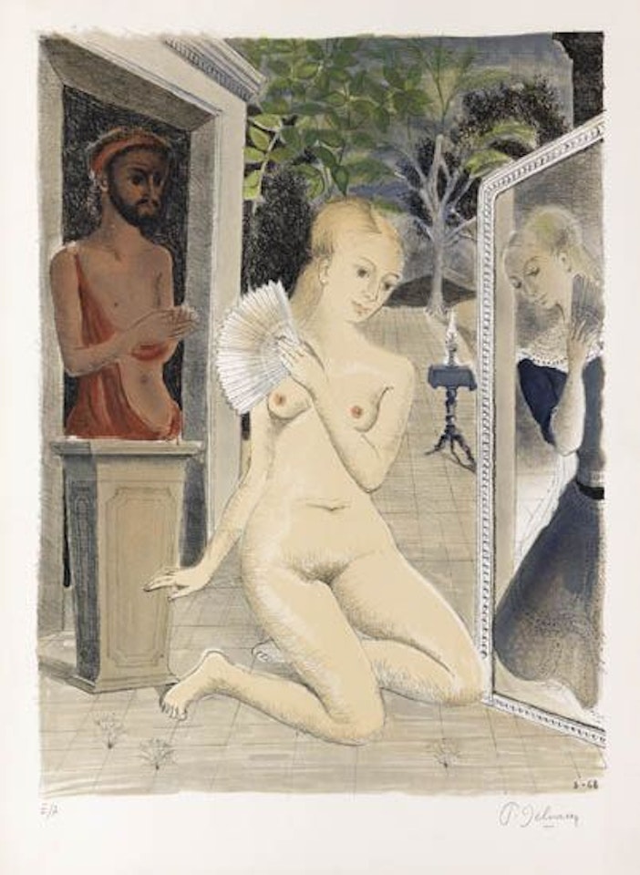 Eventail by Paul Delvaux