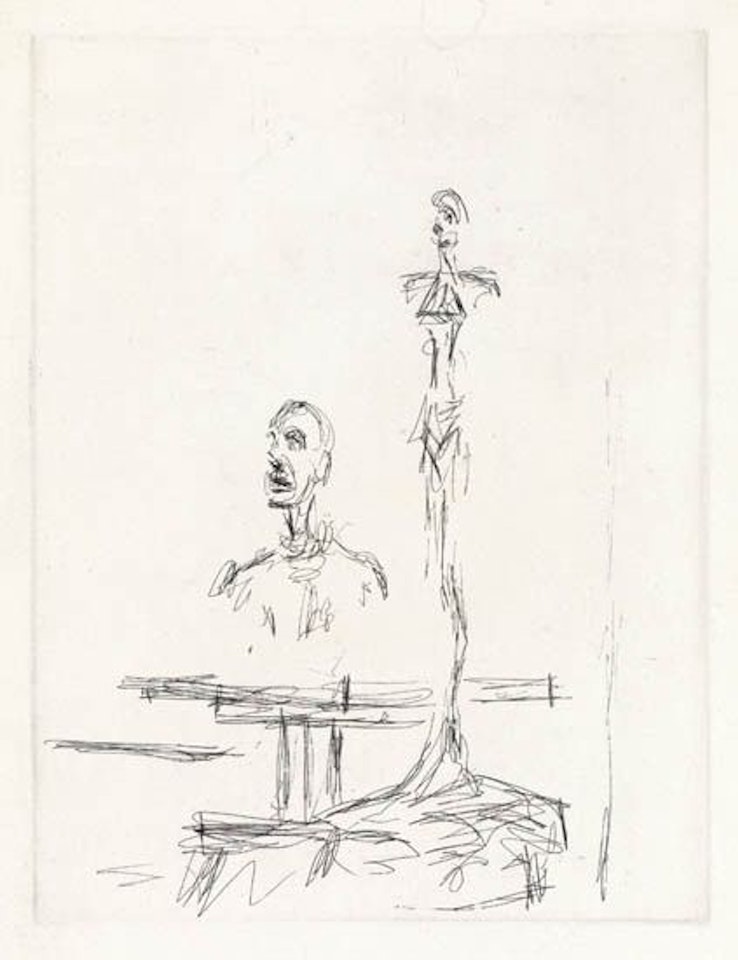 Dans l'Atelier by Alberto Giacometti