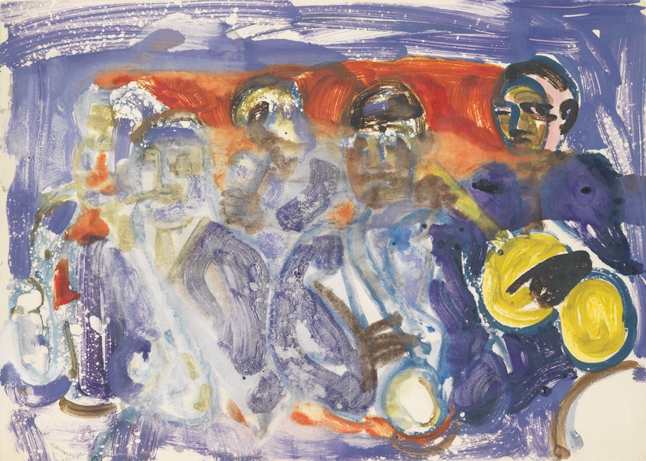 Studio Group by Romare Bearden
