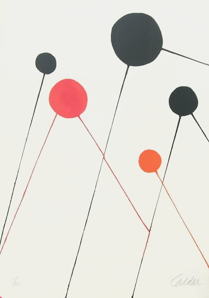 "Balloon Series" by Alexander Calder