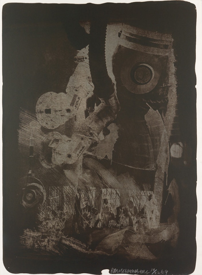 Earth Crust by Robert Rauschenberg