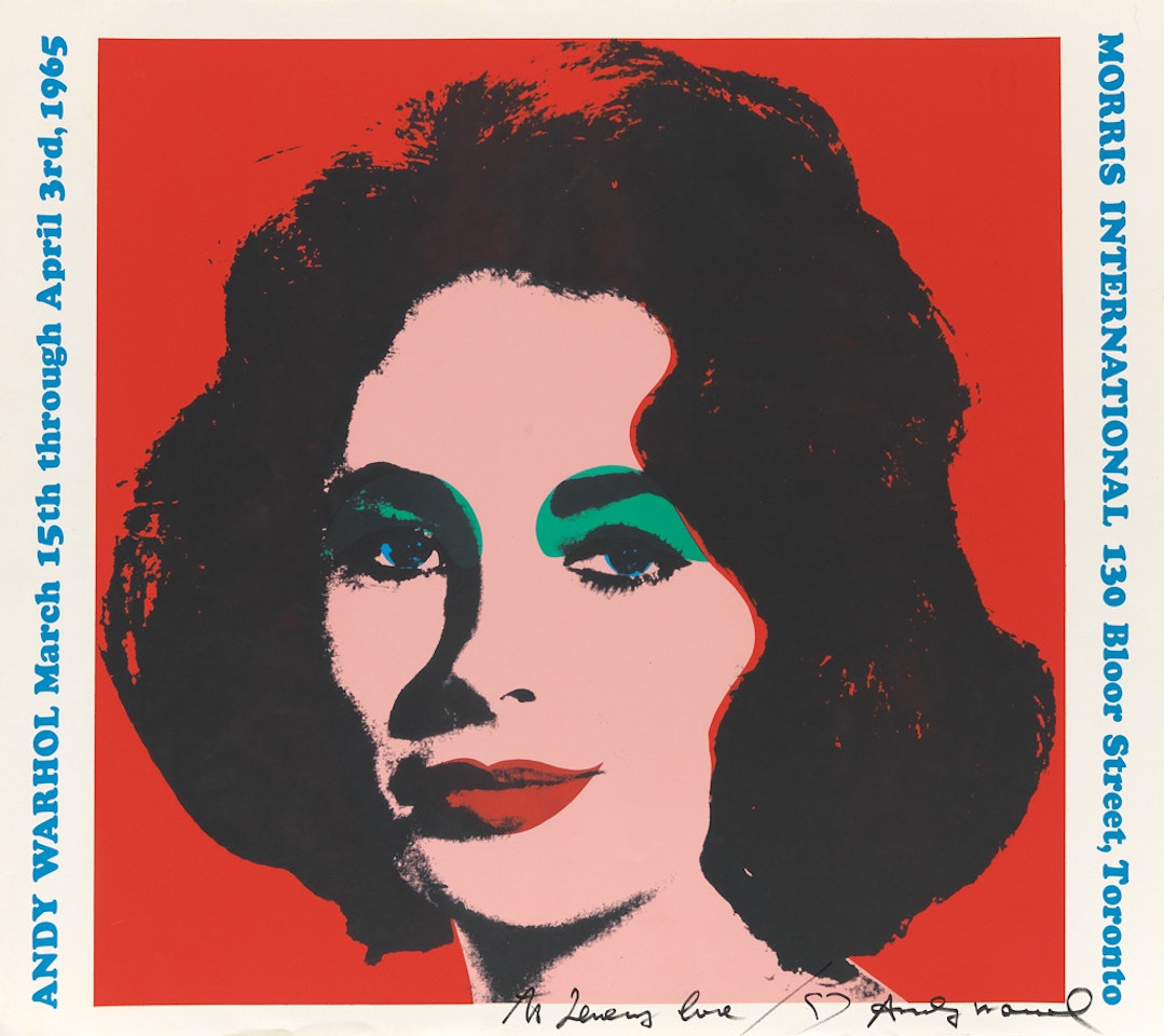 Liz by Andy Warhol