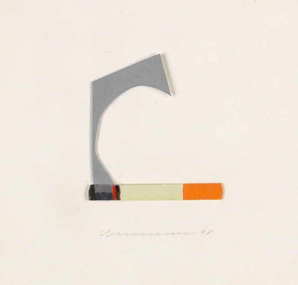 Smoking Cigarette by Tom Wesselmann