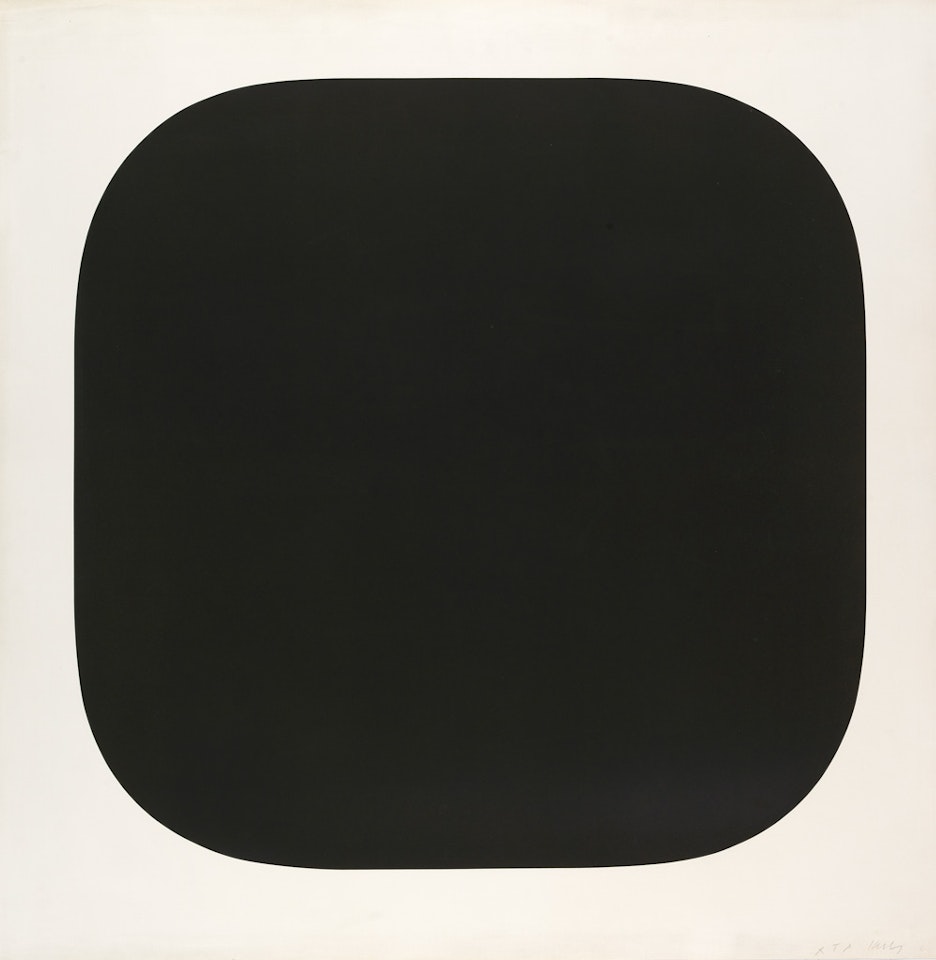 Black Variation IV by Ellsworth Kelly