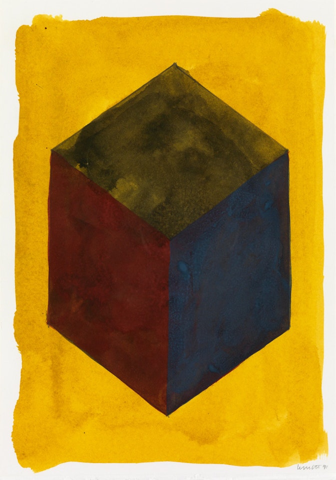 Cube by Sol LeWitt