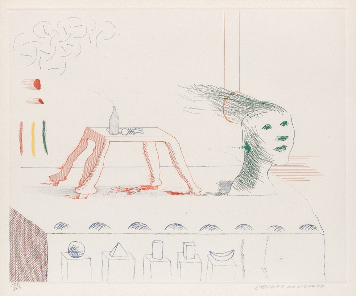 A Moving Still Life by David Hockney