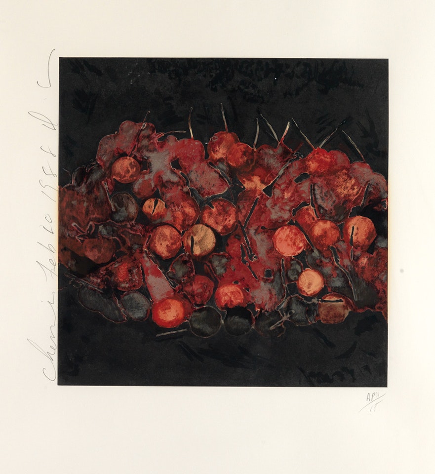 Cherries by Donald Sultan