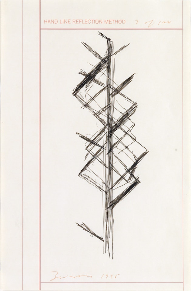 Hand Line Reflection Method by Terry Winters