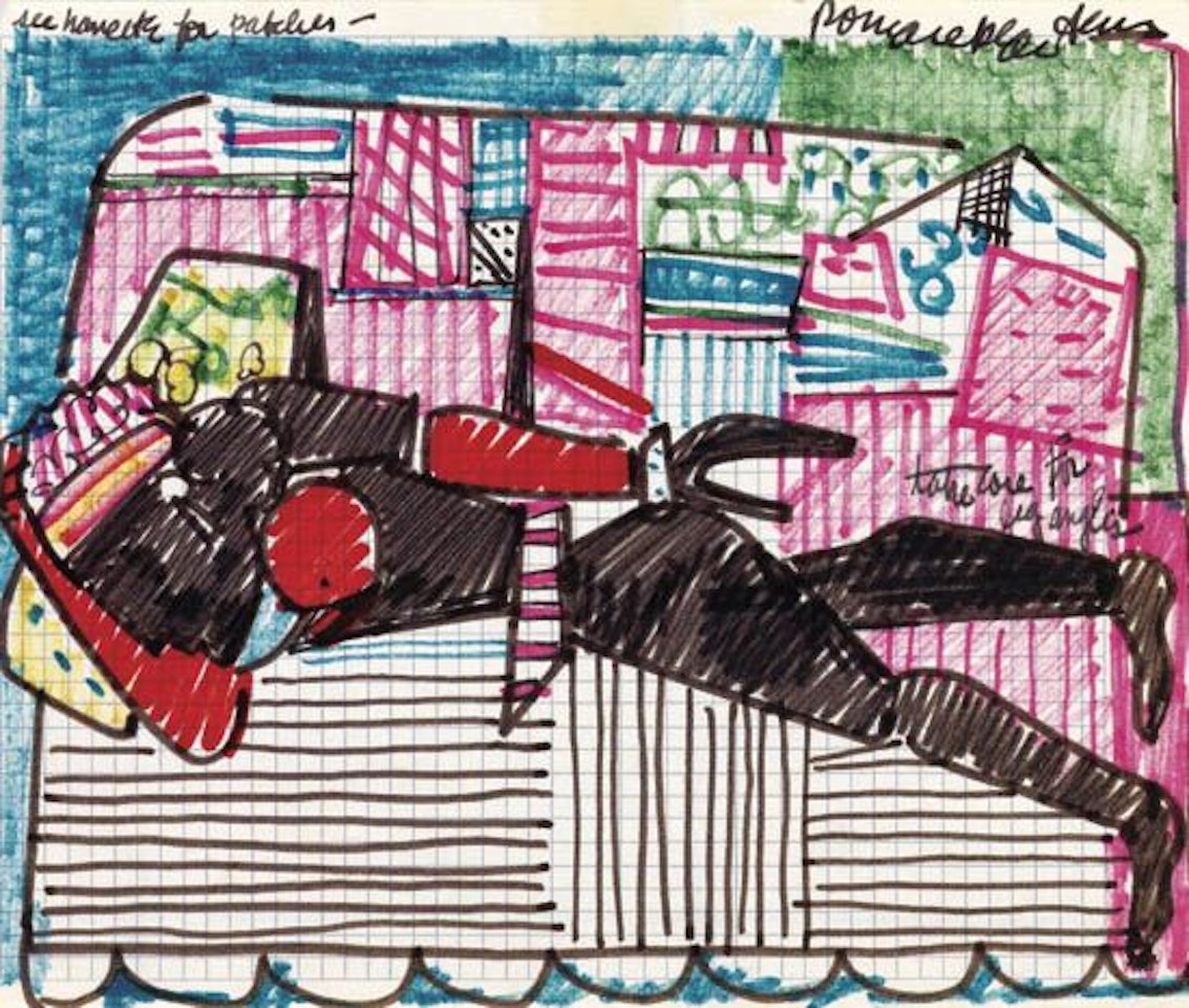 Patchwork quilt by Romare Bearden