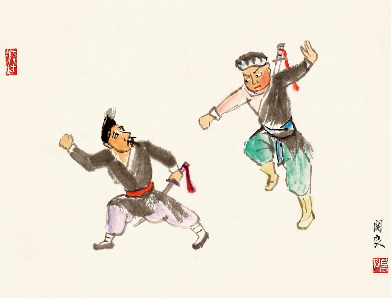 OPERA CHARACTERS by Guan Liang