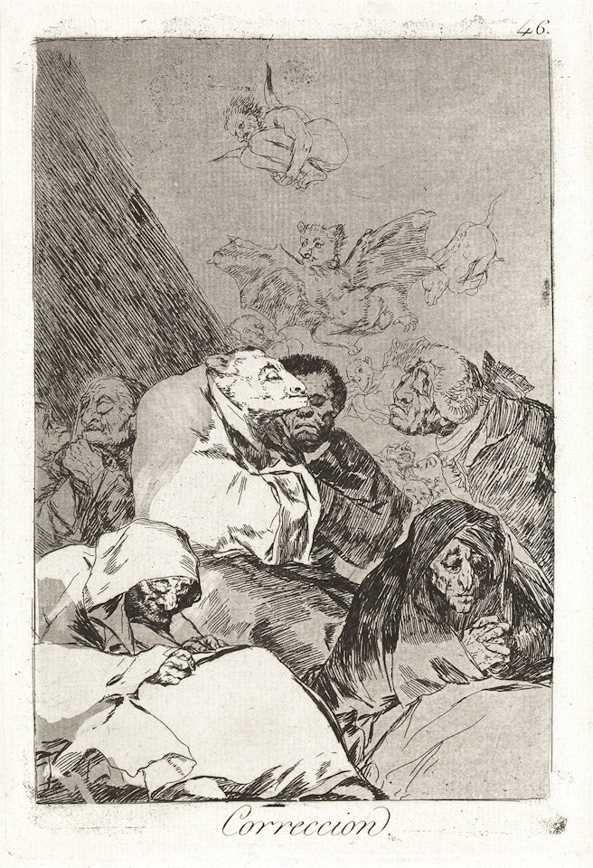 Corrección by Francisco José de Goya