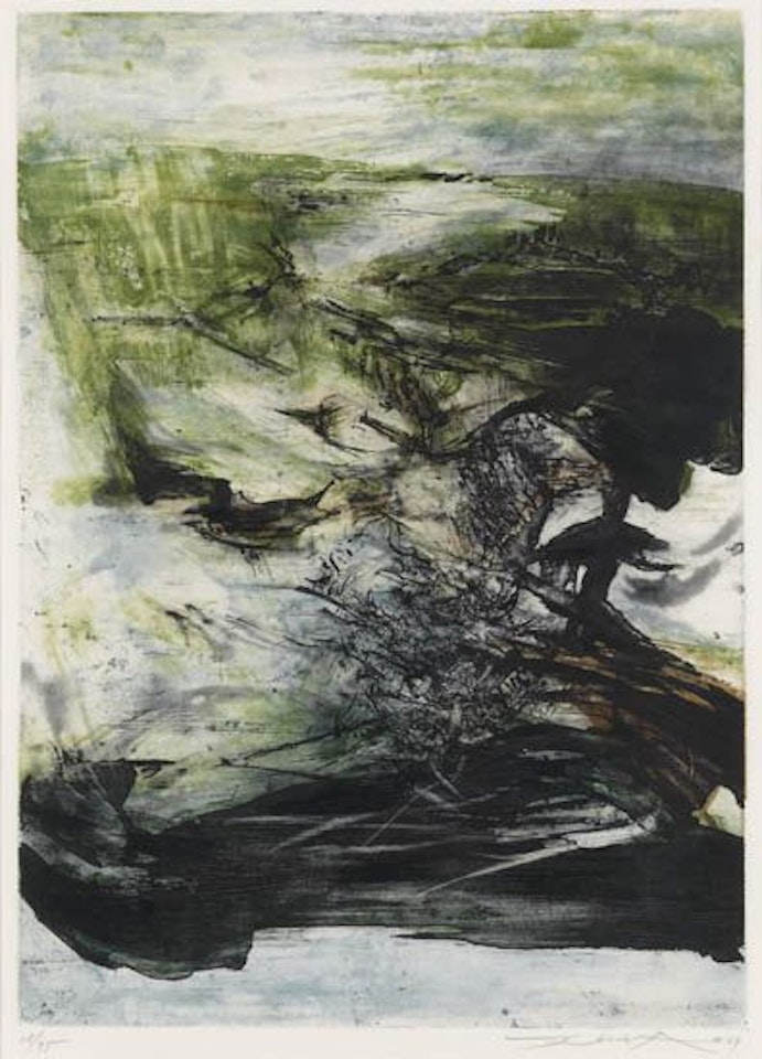Sans titre by Zao Wou-Ki