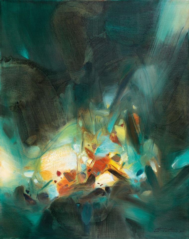 Green Shade by Chu Teh-Chun