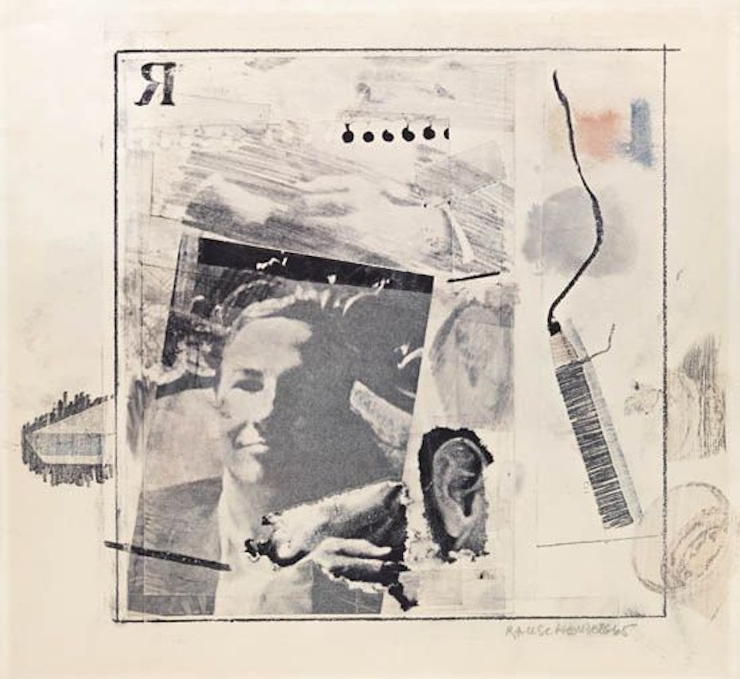 Dwan Gallery Poster by Robert Rauschenberg