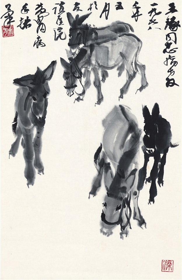 DONKEYS by Huang Zhou