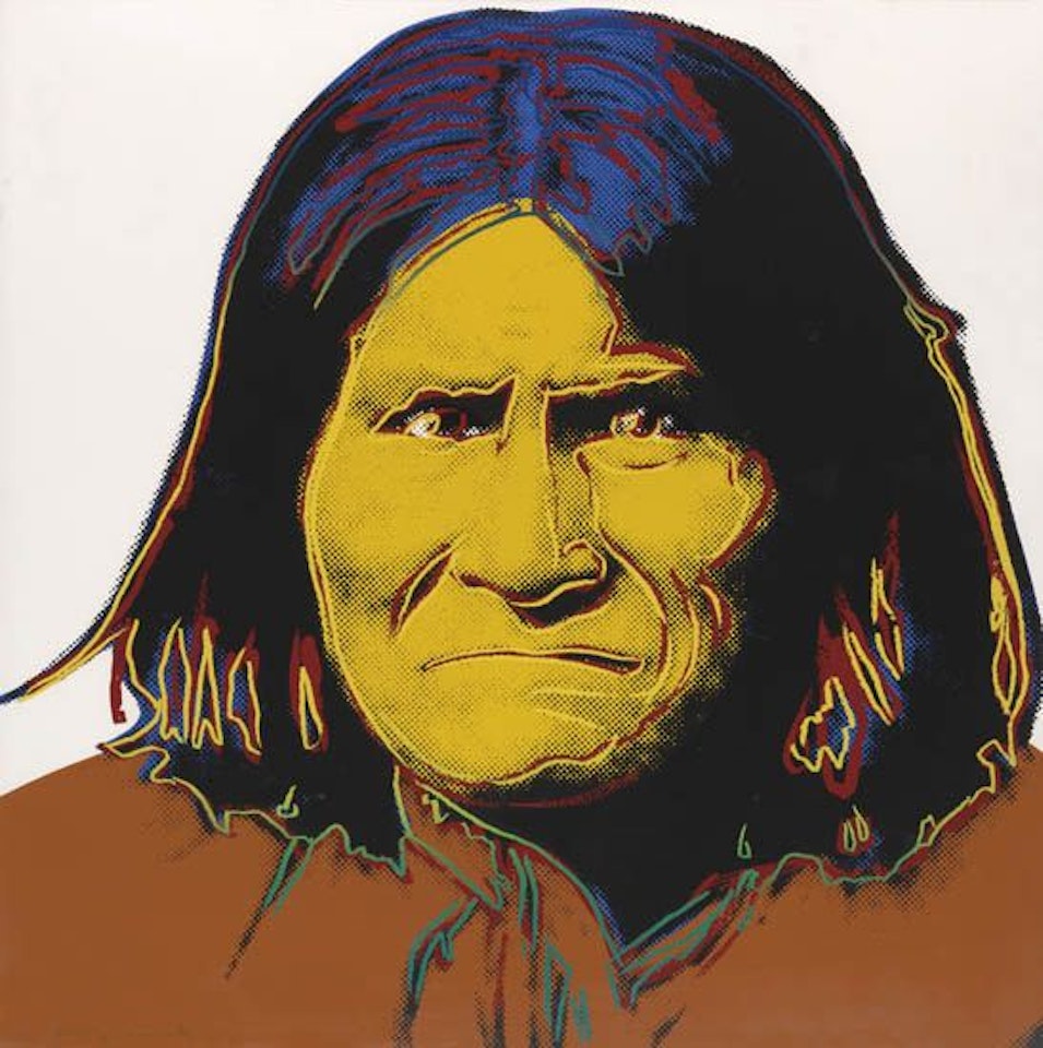 Geronimo by Andy Warhol