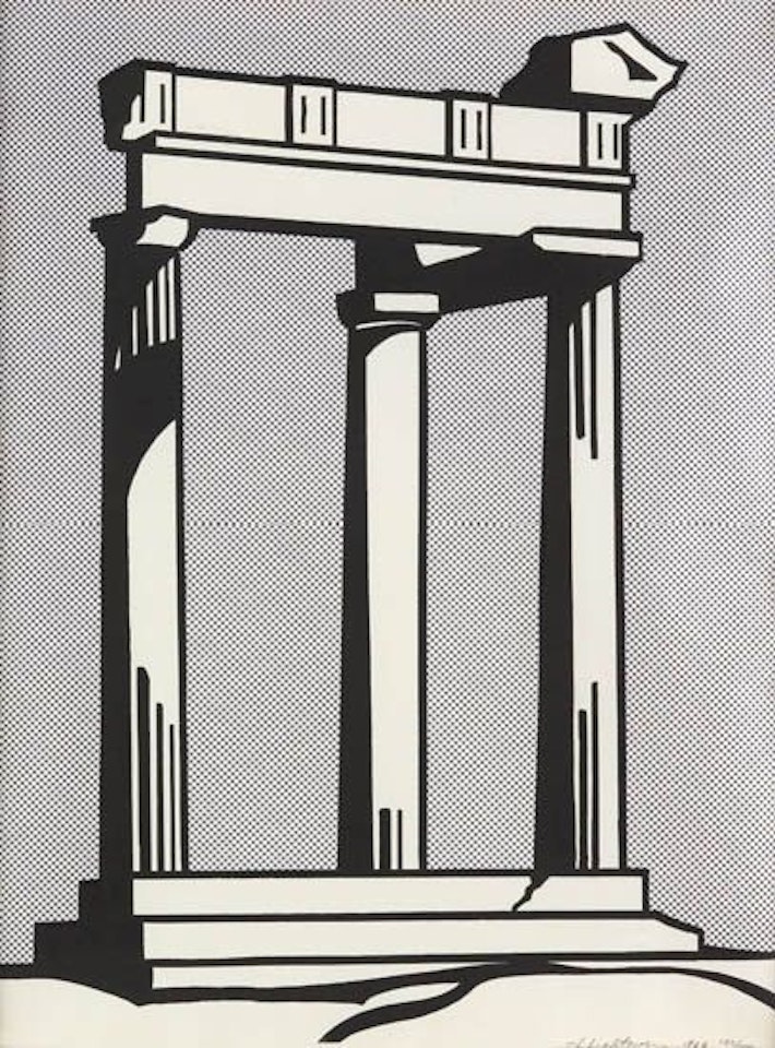 Temple by Roy Lichtenstein