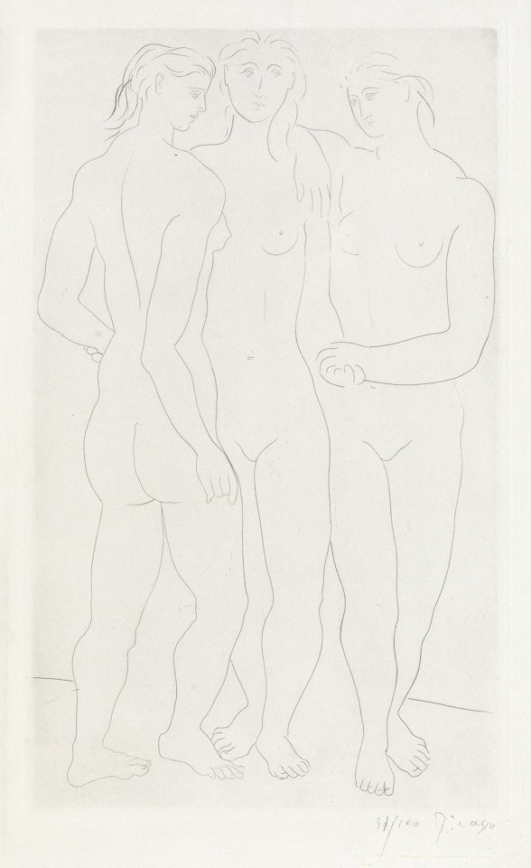 Les Trois Grâces, II by Pablo Picasso