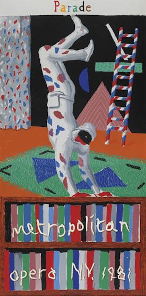 Parade: Metropolitan Opera by David Hockney