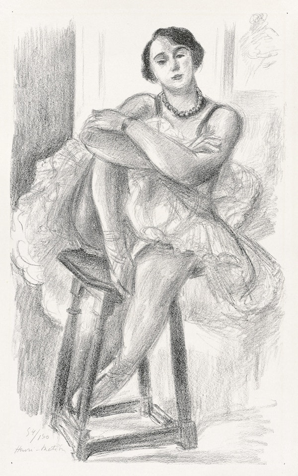 Danseuse au Tabouret by Henri Matisse