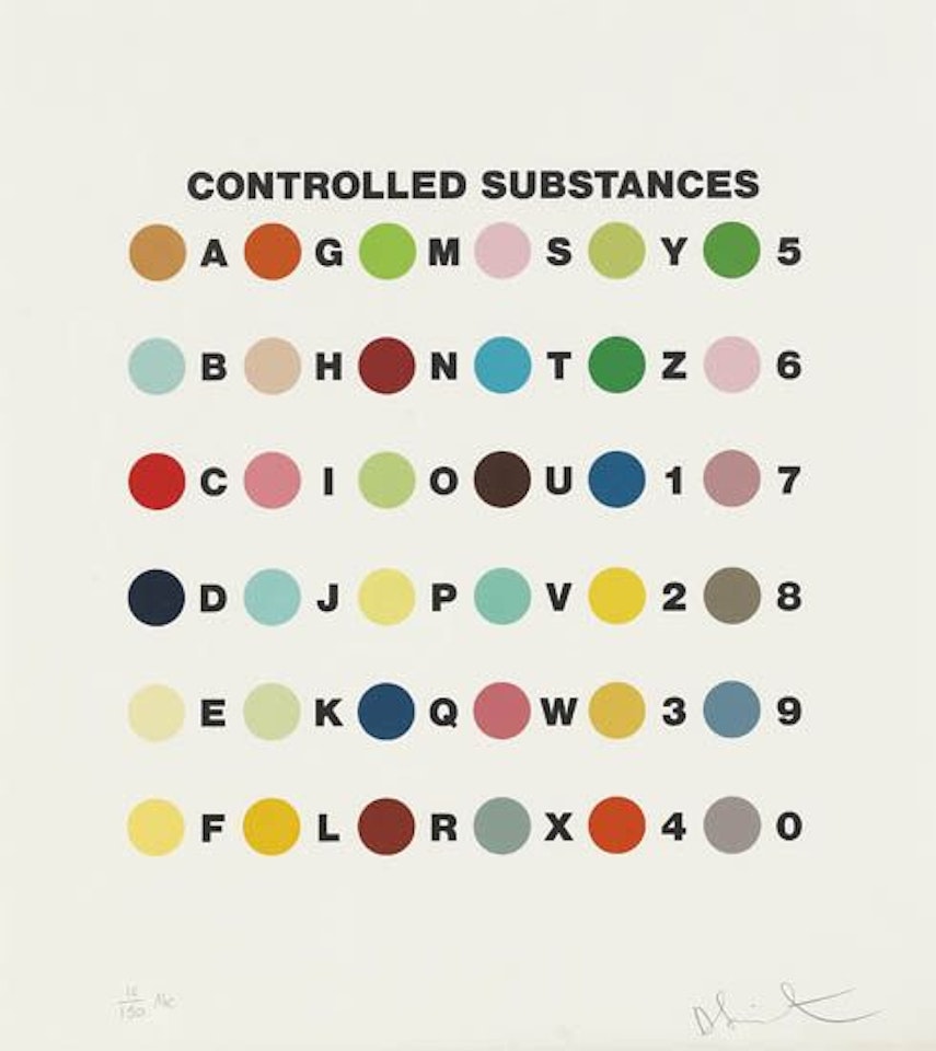 Controlled Substances Key Point by Damien Hirst