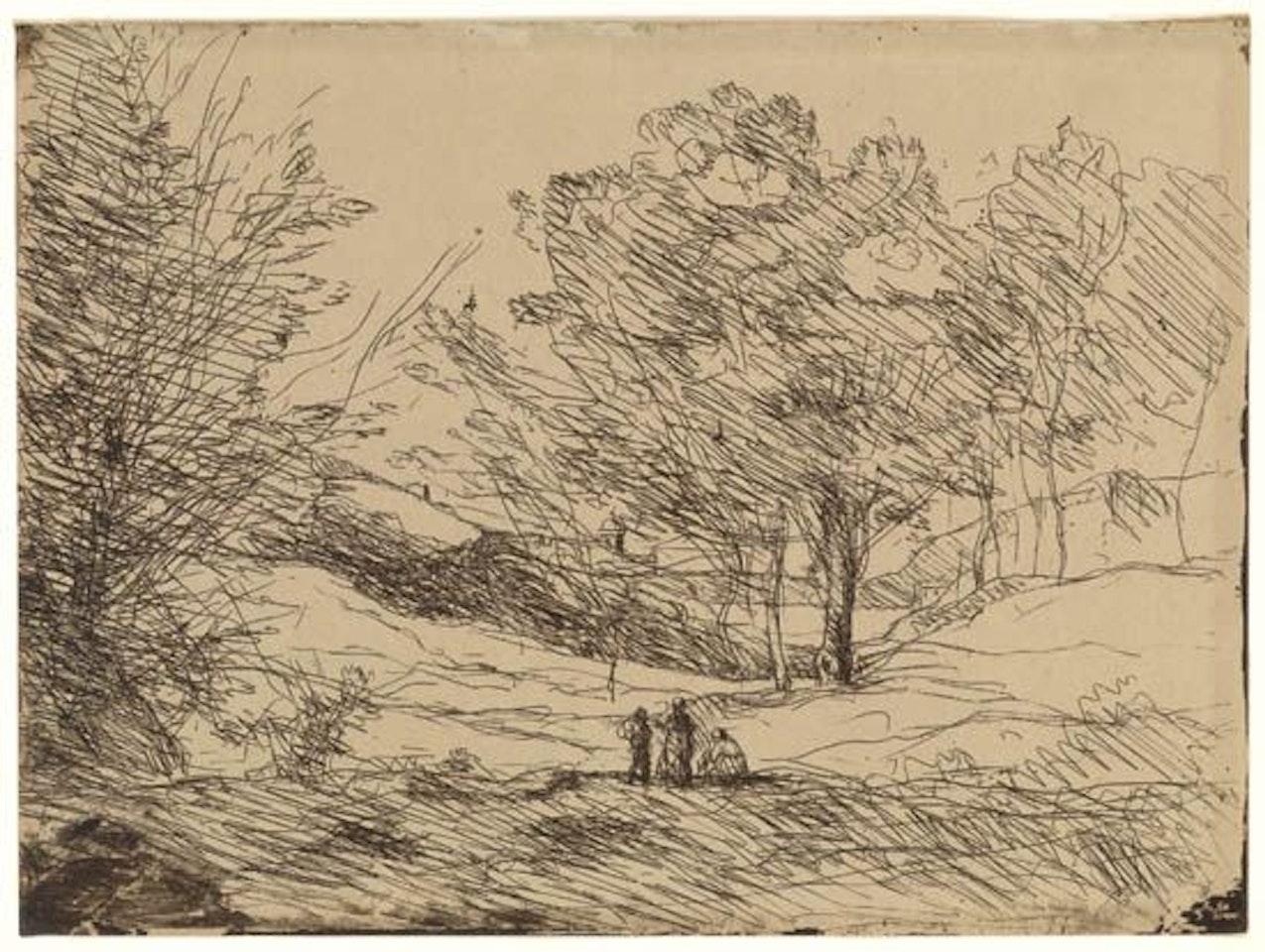 Souvenir du Lac Majeur by Jean Baptiste Camille Corot