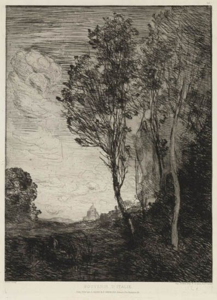 Souvenir d'Italie by Jean Baptiste Camille Corot