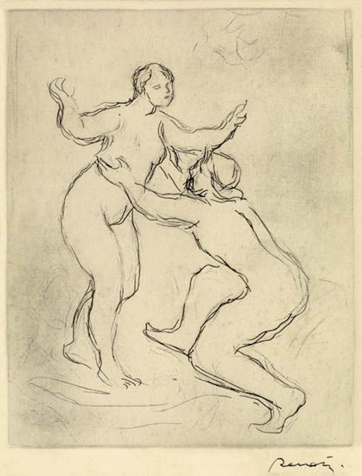 Le Fleuve Scamandre (1re planche) by Pierre-Auguste Renoir