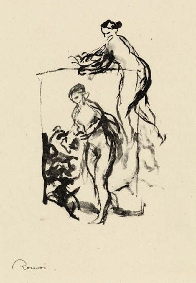 Femme au Cep de Vigne (3e variante) by Pierre-Auguste Renoir