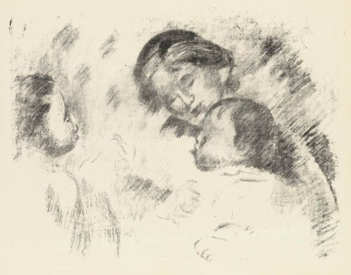 Une Mère et Deux Enfants by Pierre-Auguste Renoir