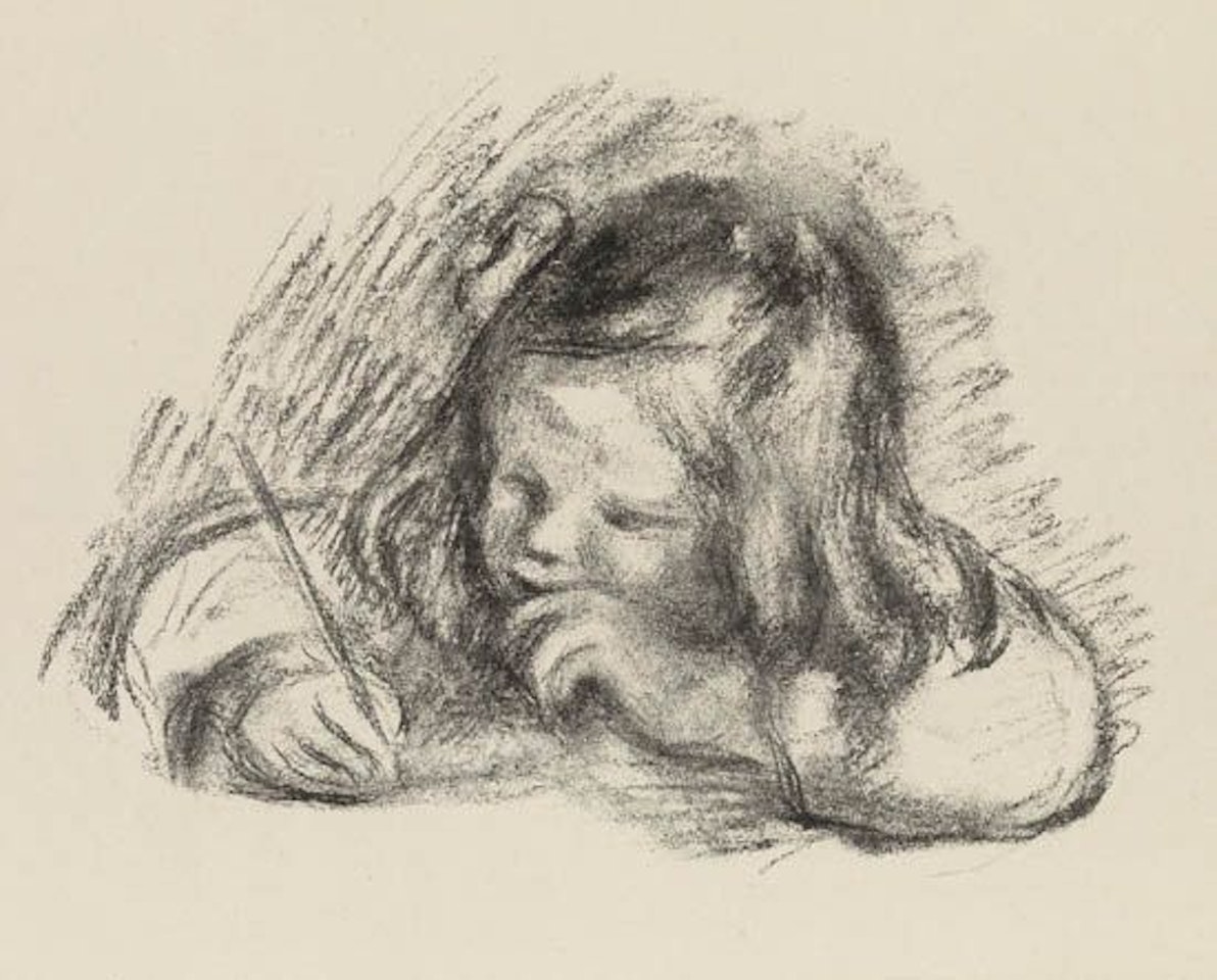 Le petit Garçon au Porte-Plume by Pierre-Auguste Renoir