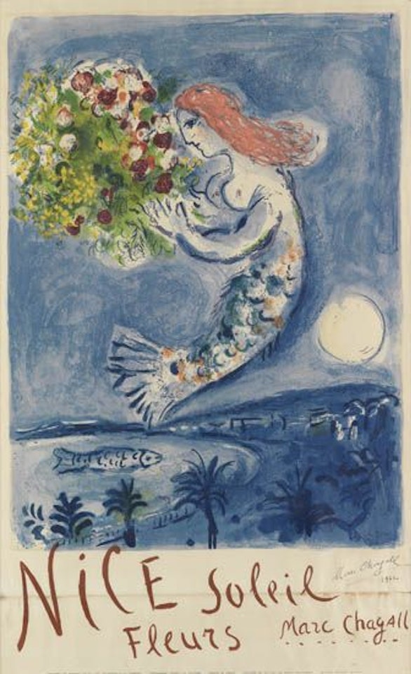 Le Baie des Anges by Marc Chagall