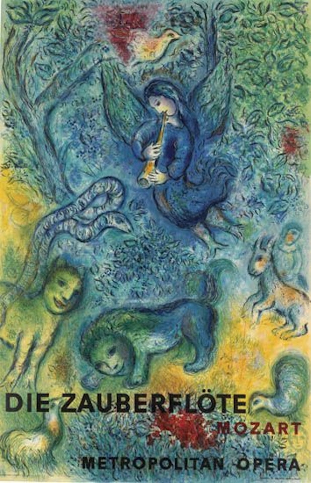 The Magic Flute by Marc Chagall