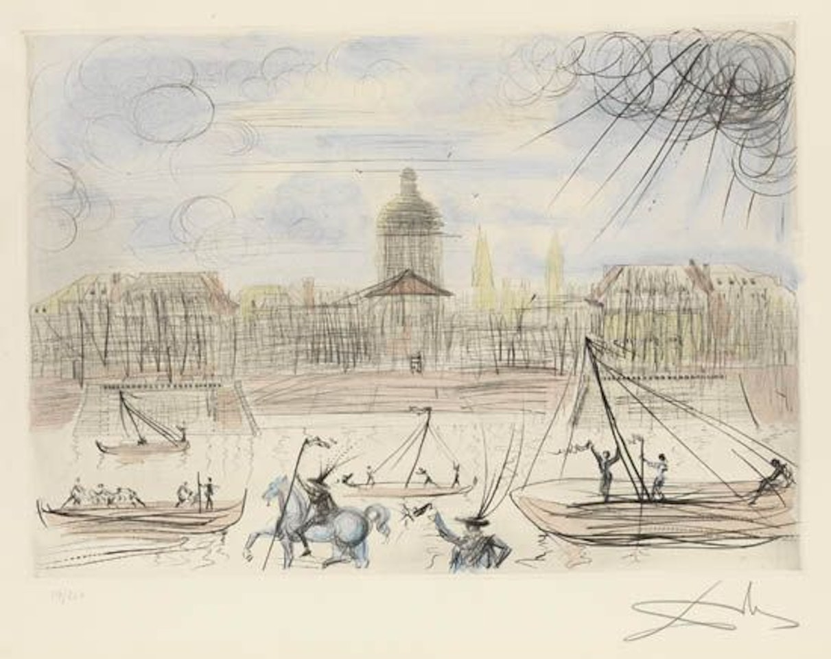 L'Acadèmie des Beaux Arts by Salvador Dali