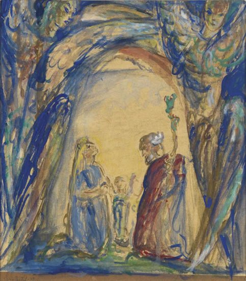 Nativity Scene by Leo Gestel