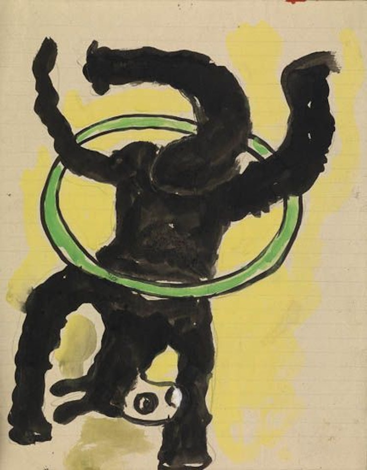 Cirque: Âne acrobate by Fernand Leger