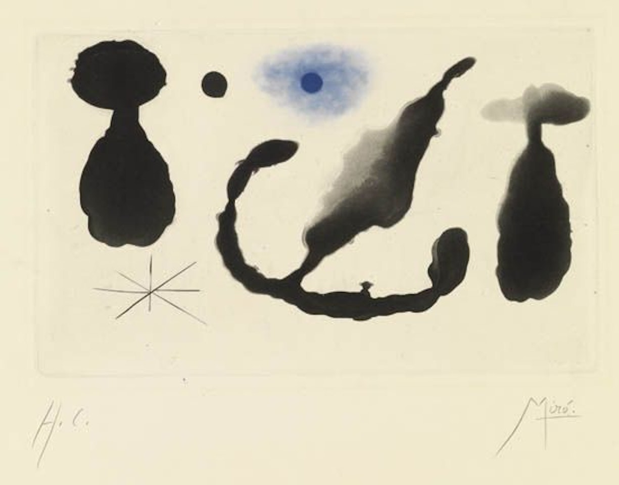 Saint James Park au Crépuscule by Joan Miró