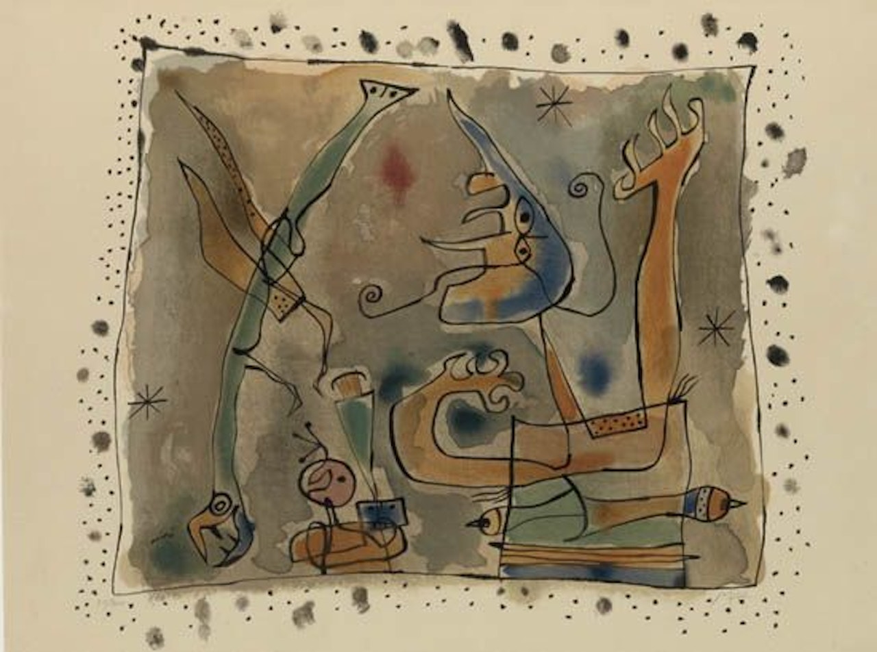 Après l'orage by Joan Miró