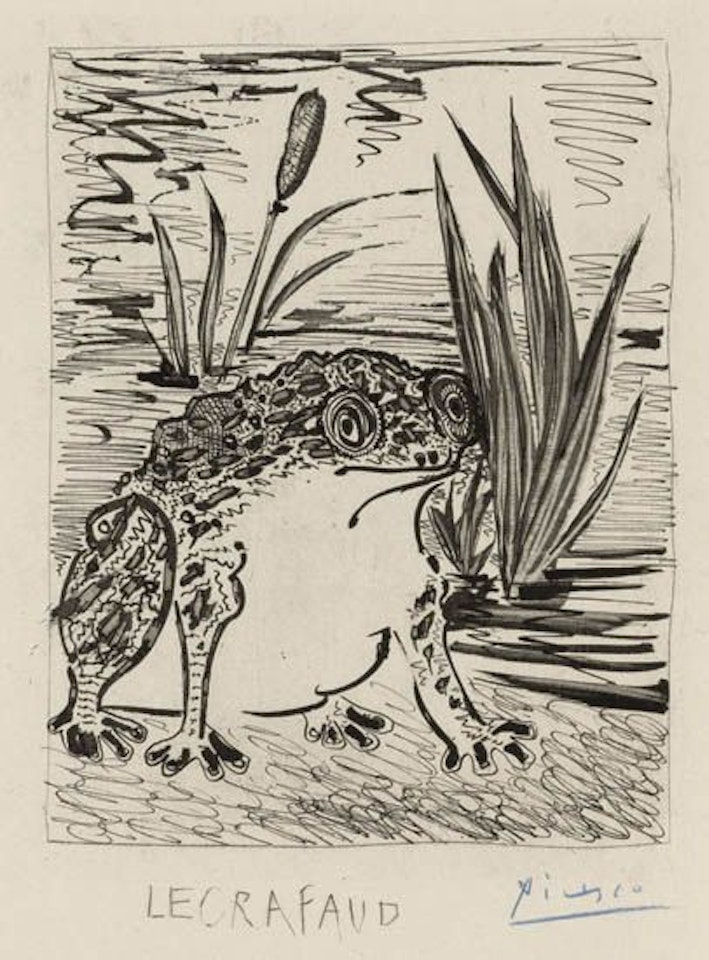 Le Crapaud by Pablo Picasso