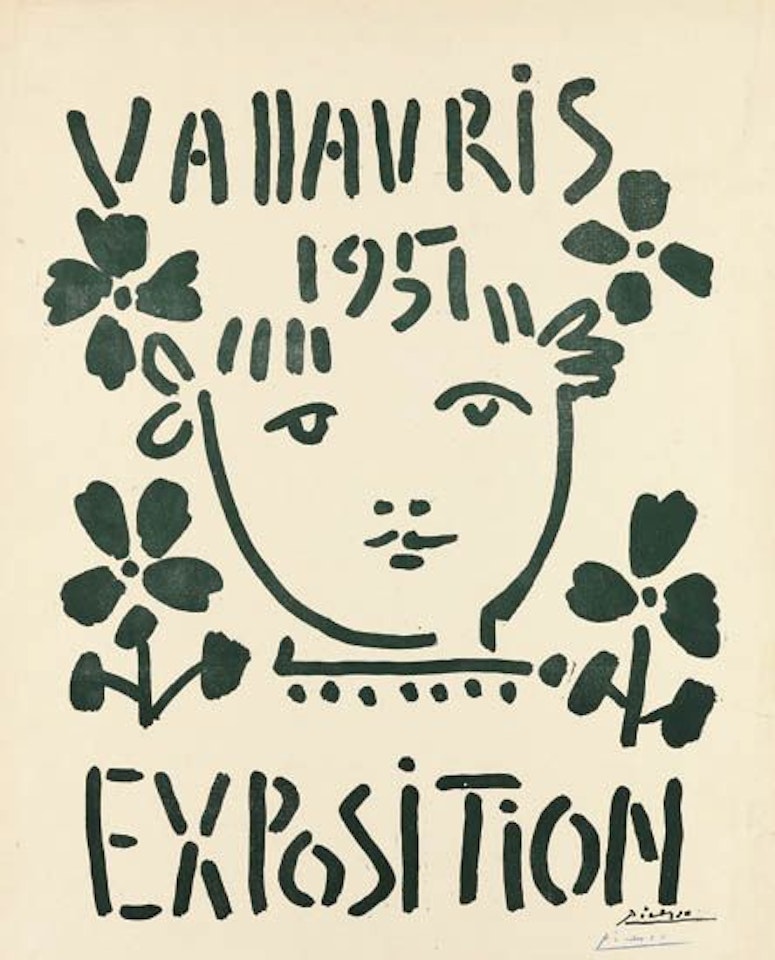 Exposition Vallauris 1951 by Pablo Picasso