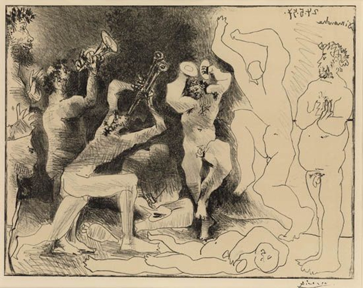 La Danse des Faunes by Pablo Picasso