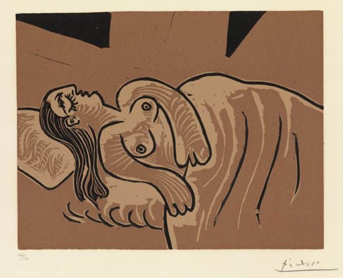 Femme endormie by Pablo Picasso