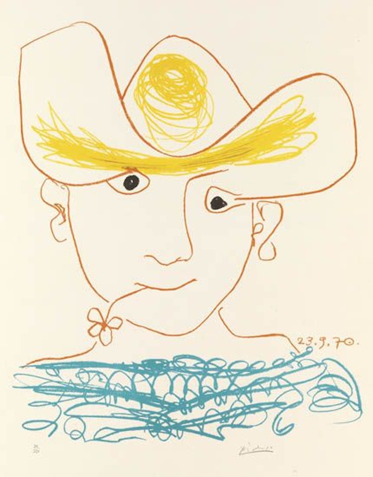 Jeune Paysan Espagnol by Pablo Picasso