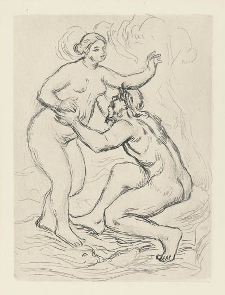 Le Fleuve Scamandre (2e planche) by Pierre-Auguste Renoir